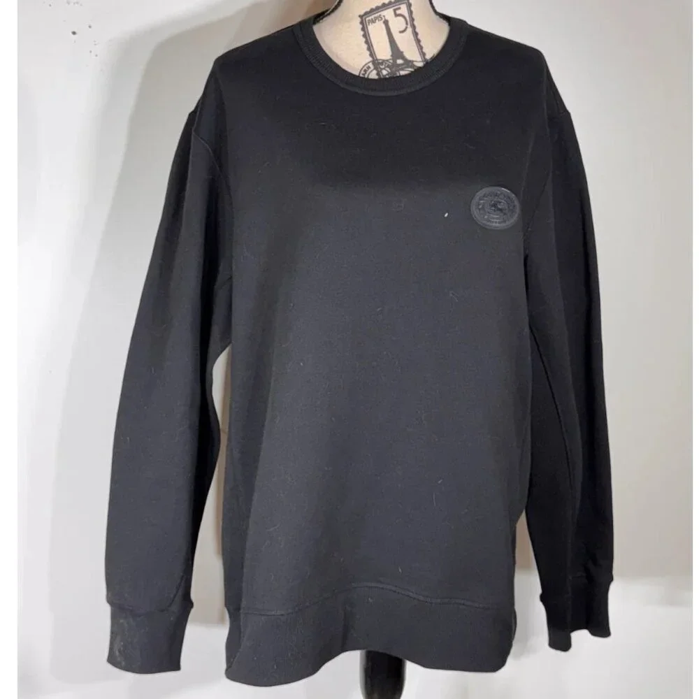 Burberry Jayford Sweatshirt, Black, Men's Size Large - Picture 3 of 7